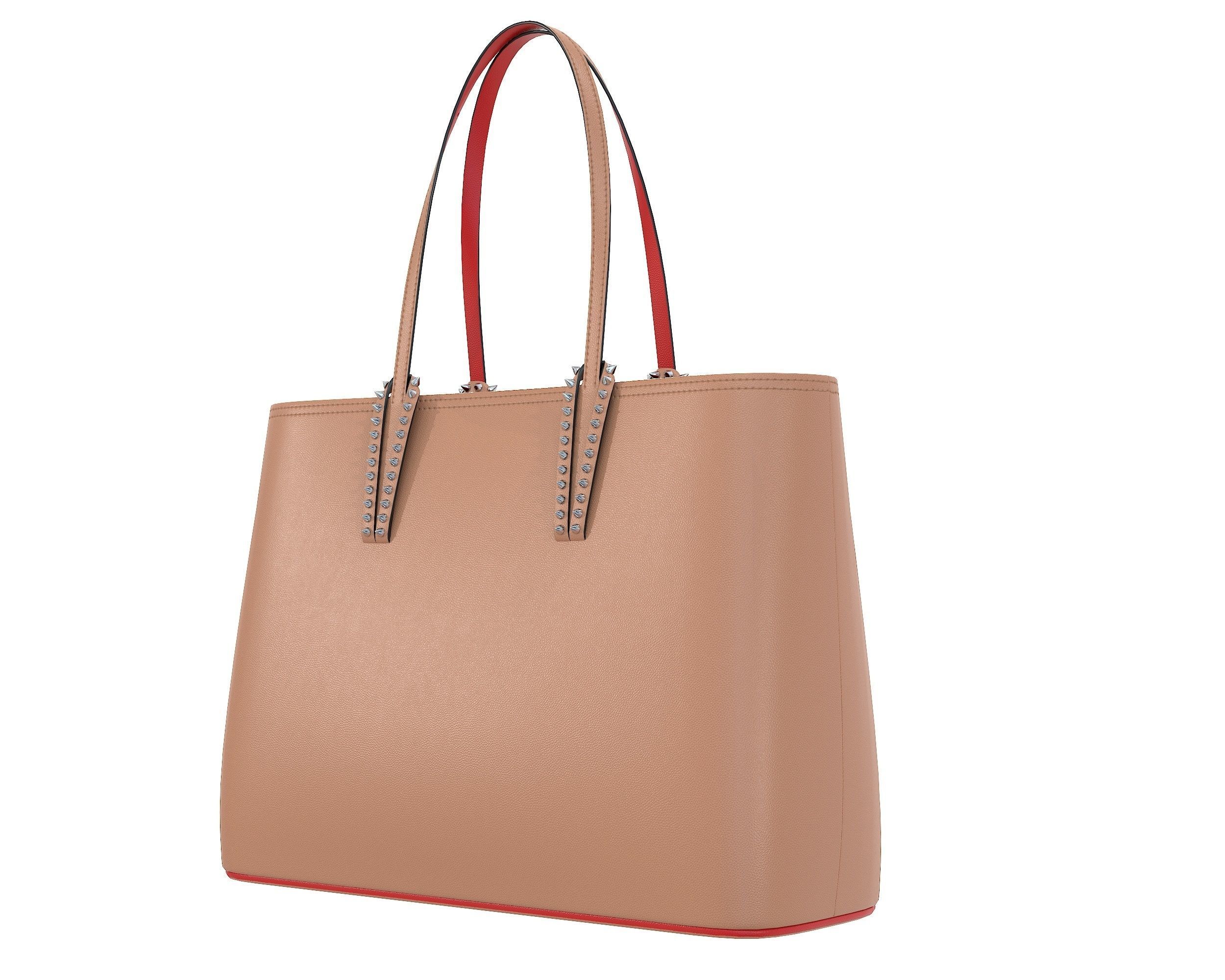 Christian Louboutin Cabata small Bag Low-poly 3D model_11