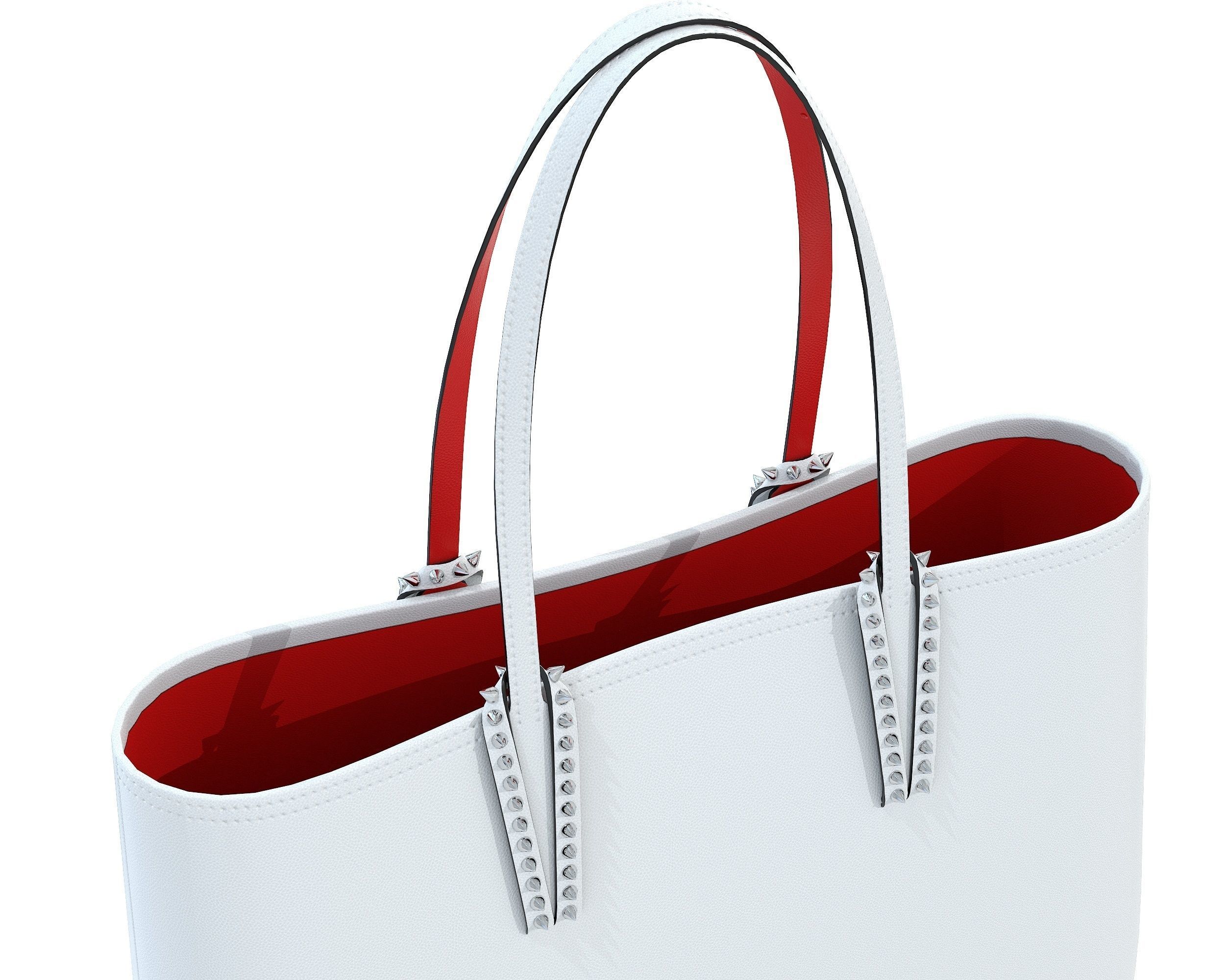 Christian Louboutin Cabata small Bag Low-poly 3D model_15