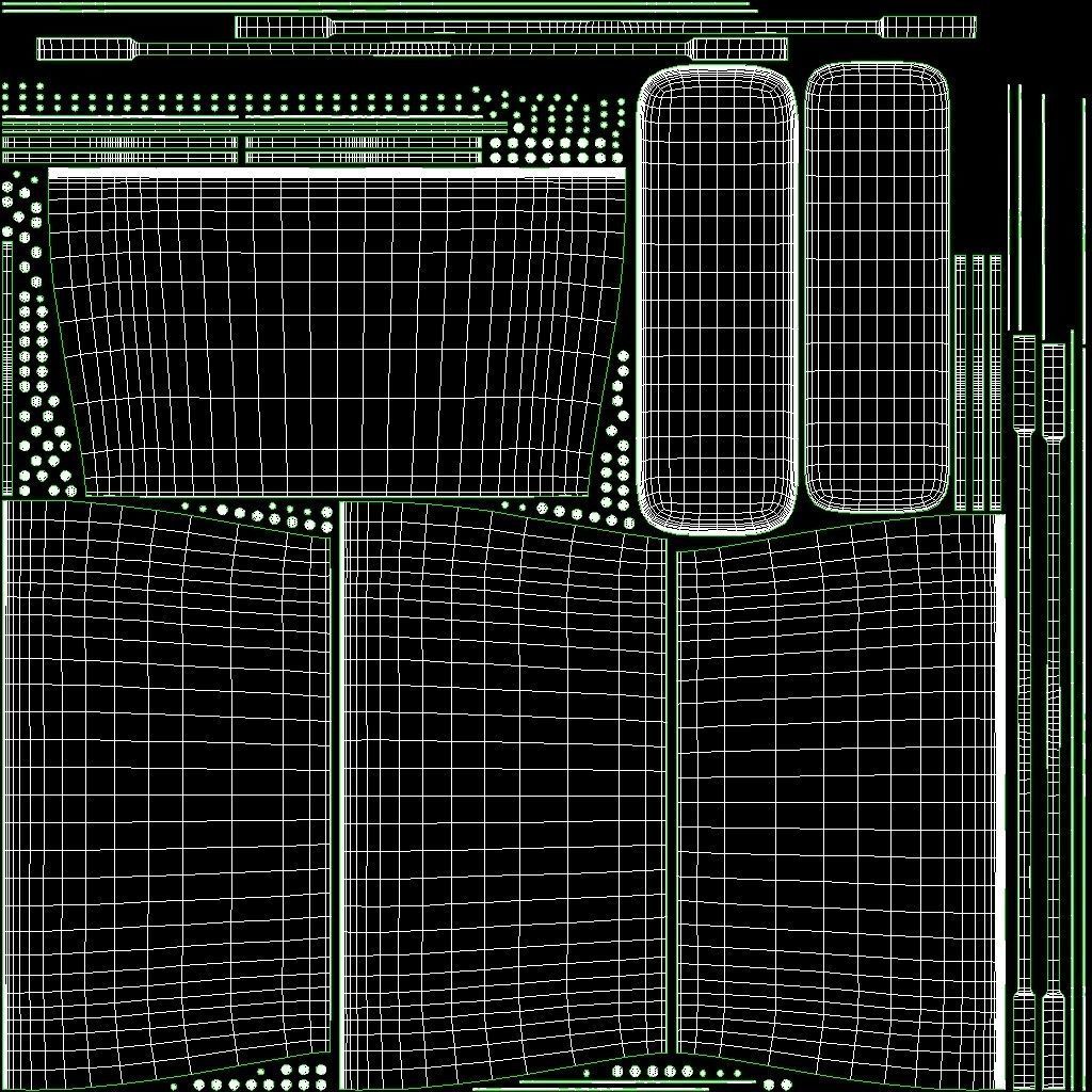 Christian Louboutin Cabata small Bag Low-poly 3D model_20