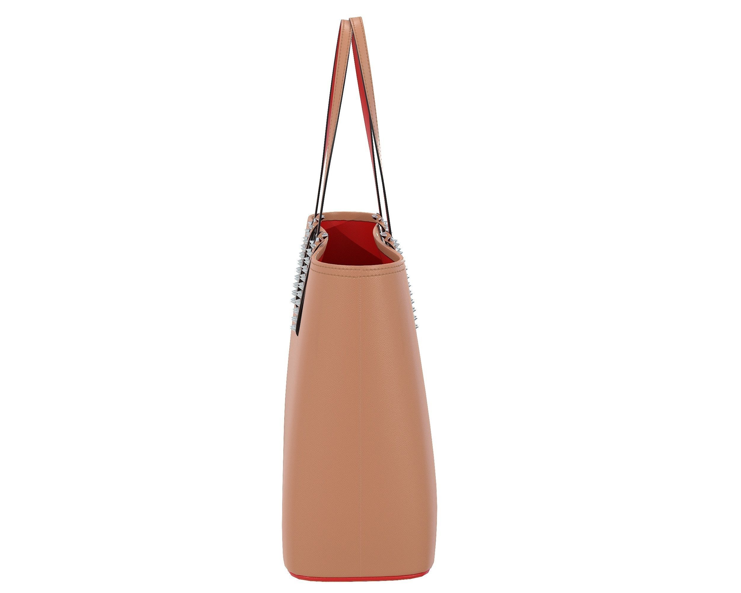 Christian Louboutin Cabata small Bag Low-poly 3D model_12