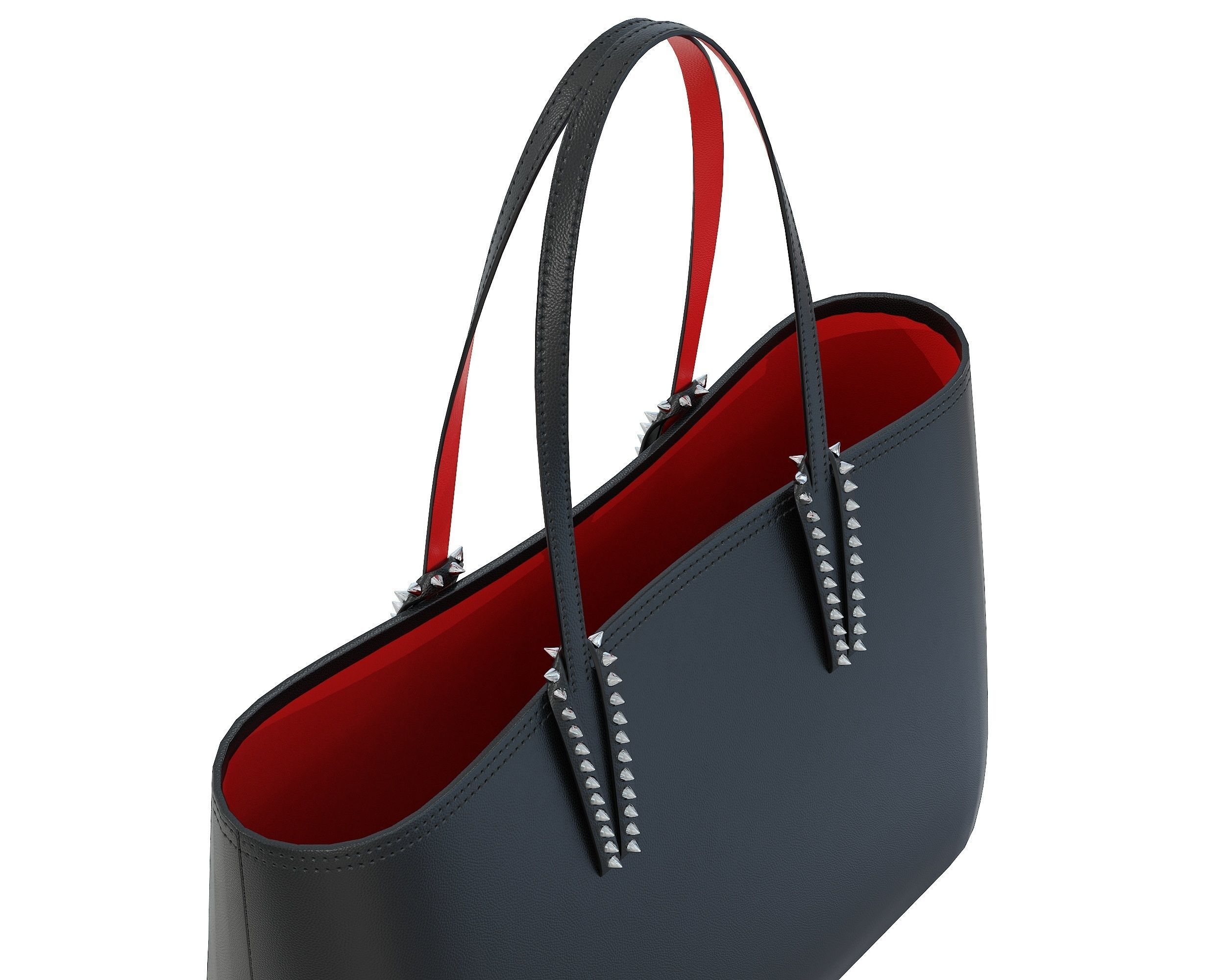 Christian Louboutin Cabata small Bag Low-poly 3D model_8