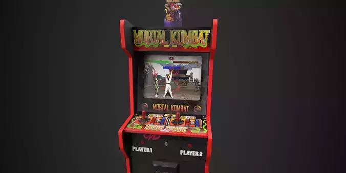 1996 mortal kombat machine