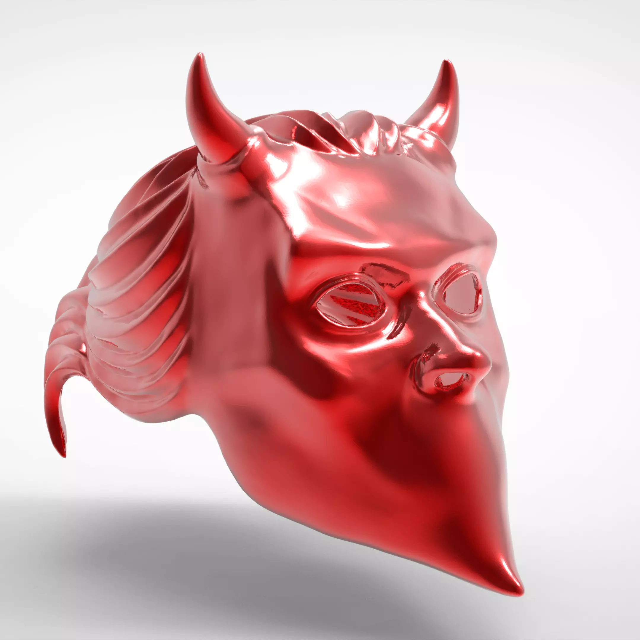 Nameless Ghoul mask 3D print model