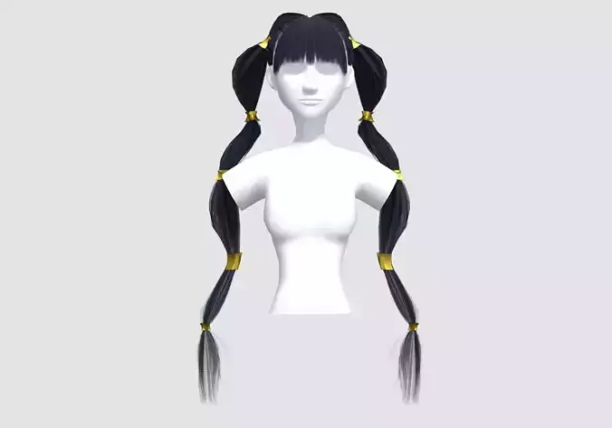 Ponytails Two Hairstyle 