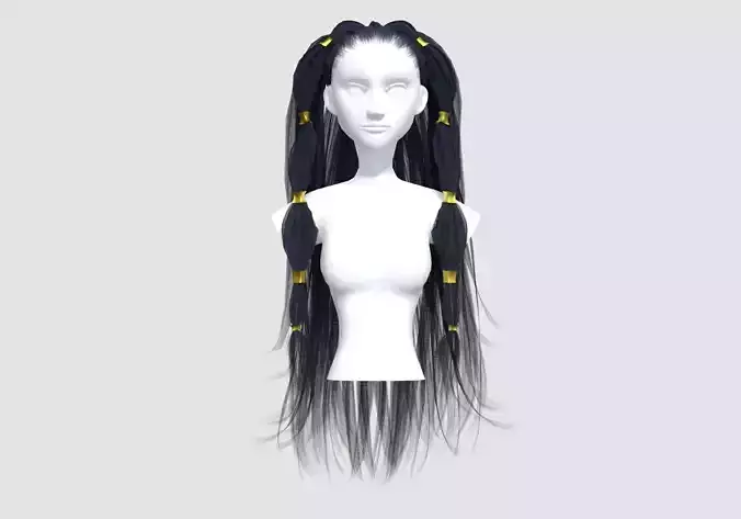 Ponytail Long Hairstyle 