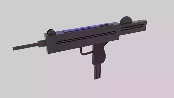Uzi machine gun