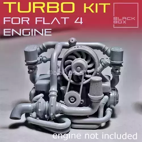 Turbo kit for our Flat Four BASE ENGINE 1-24th