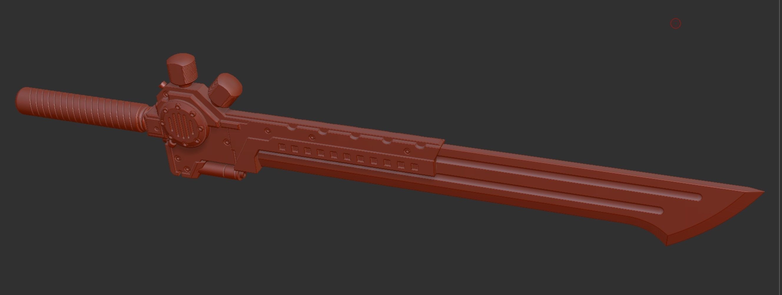 sword steampunk  3D print model 3D print model_12