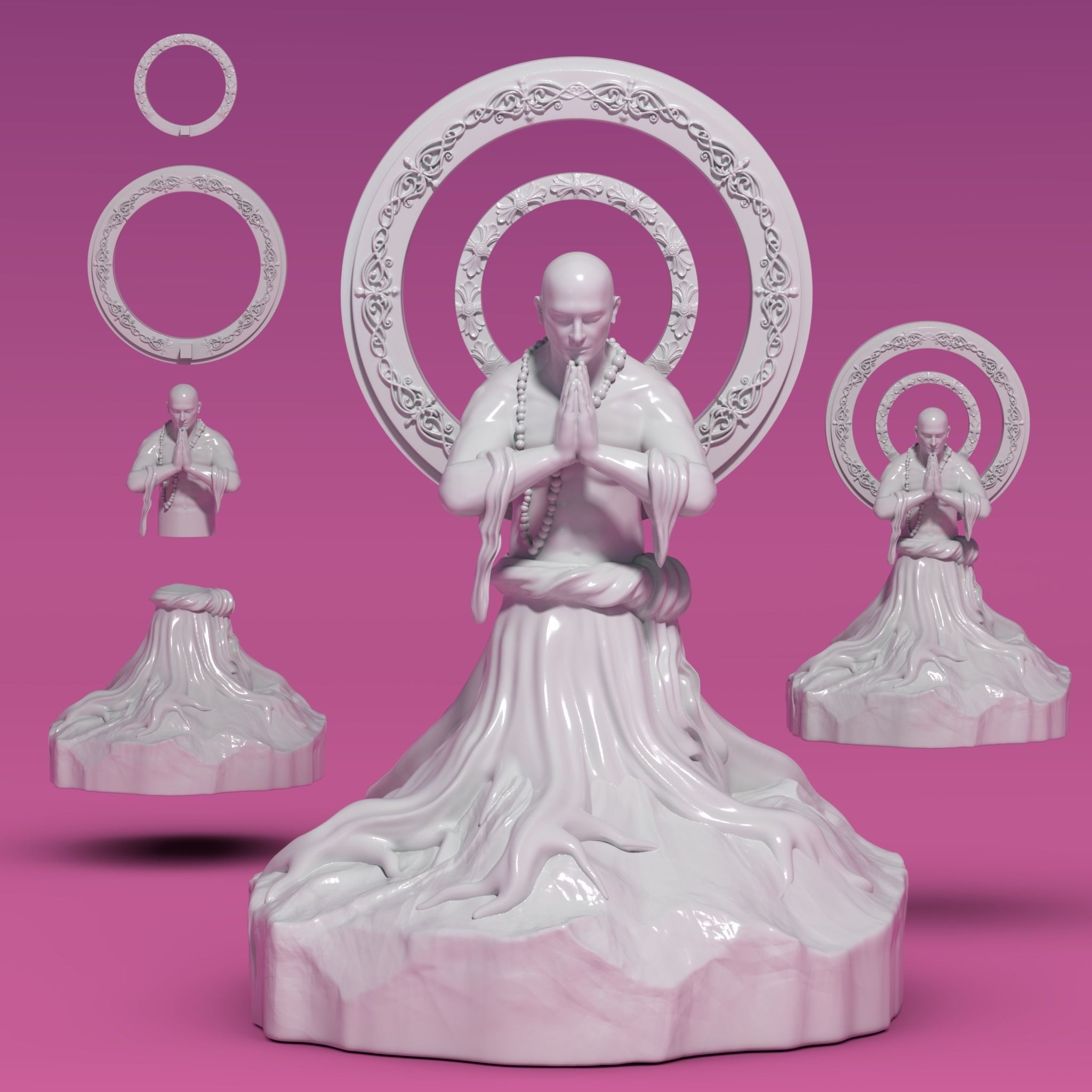 Hombre arbol 3D print model_5