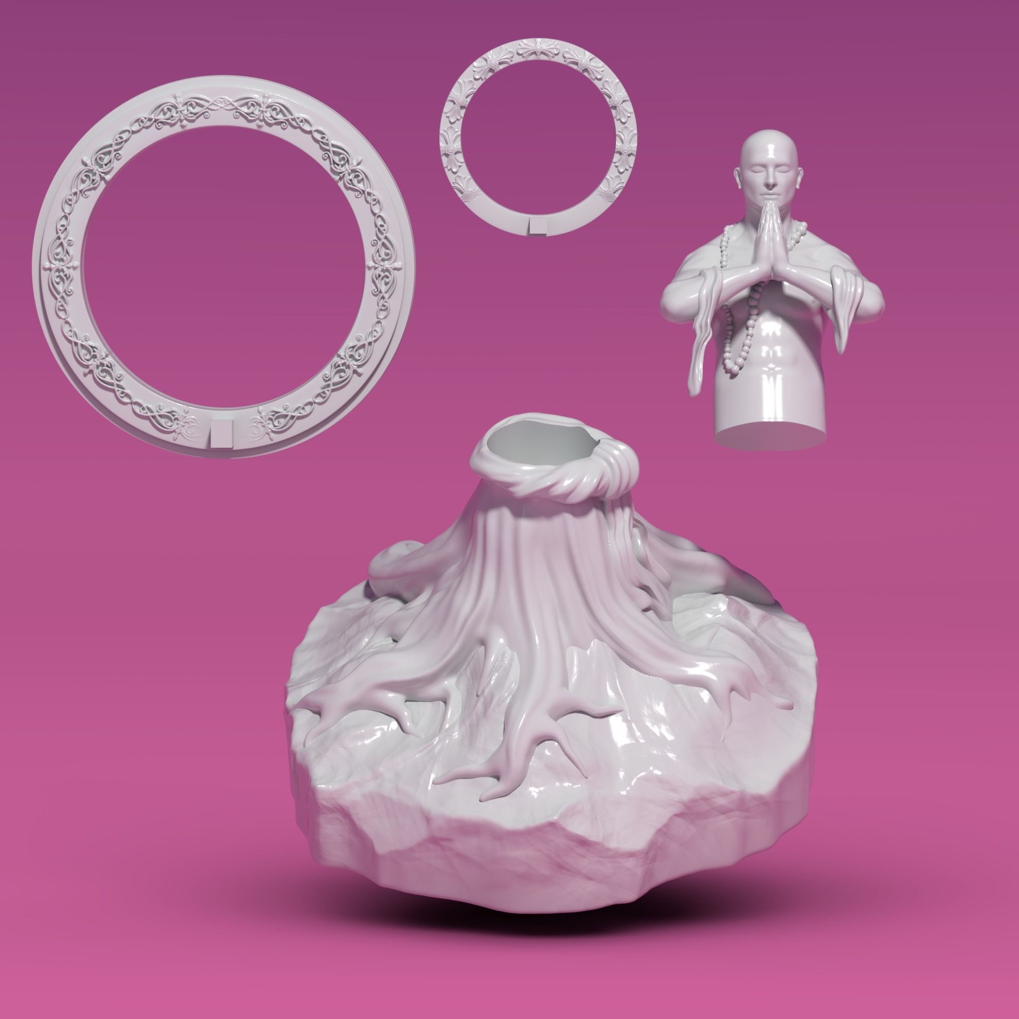 Hombre arbol 3D print model_6