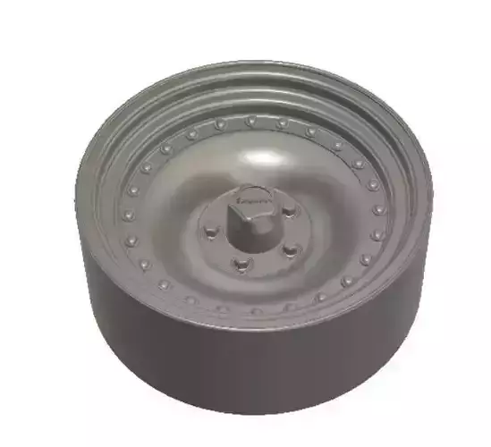 AR Outlaw Wheels with Tires and Brakes for 3D Printing 3D print model