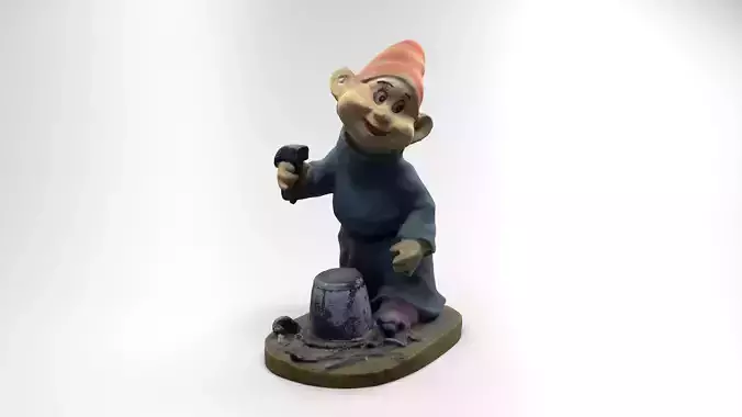 Stylized Character Gnome 01 HP Photoscan
