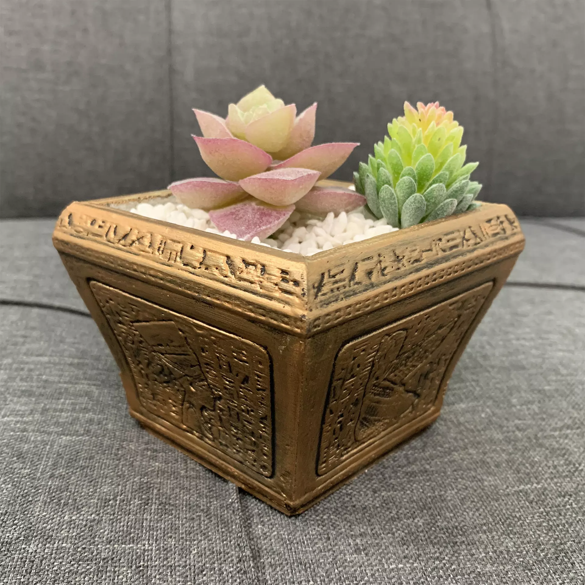 Ancient Egyptian Platers Pot - 3D printed mould 3D print model