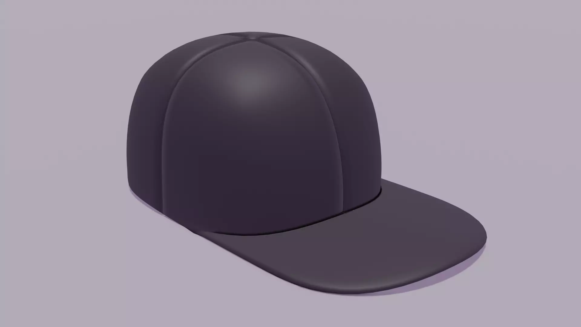 Baseball cap style Free 3D model_0