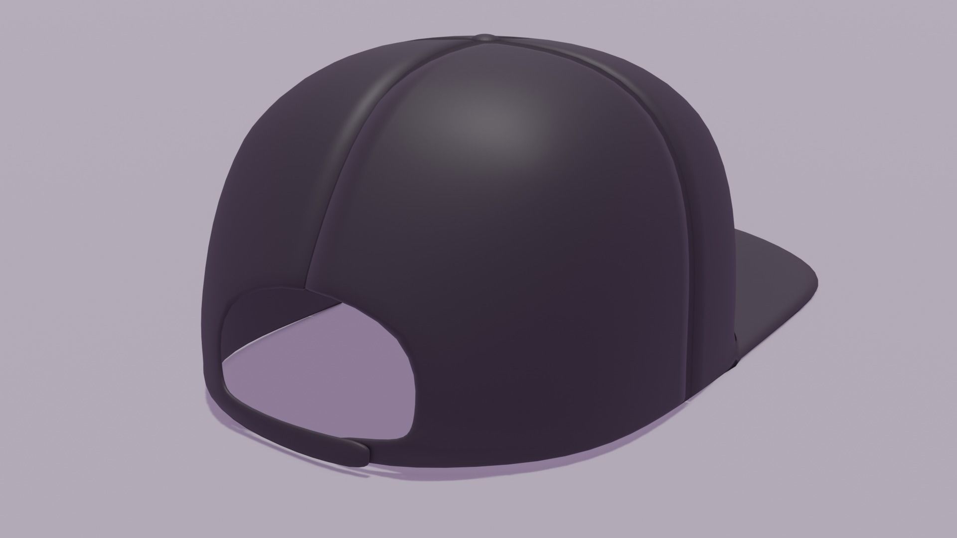 Baseball cap style Free 3D model_2