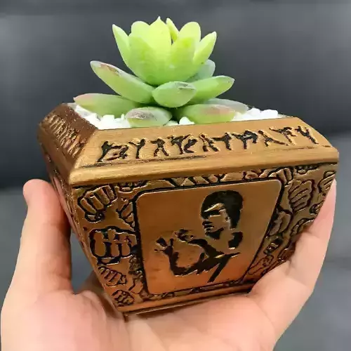 Kungfu Pot planter - 3D printed mold