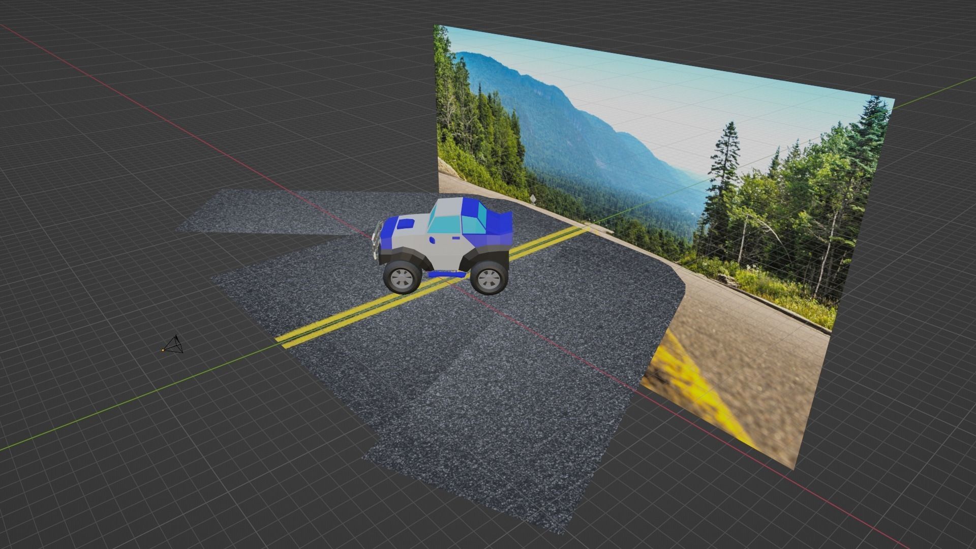 Stylized SUV Car - Low Poly Vehicle Game Asset 3D Model Low-poly 3D model_12