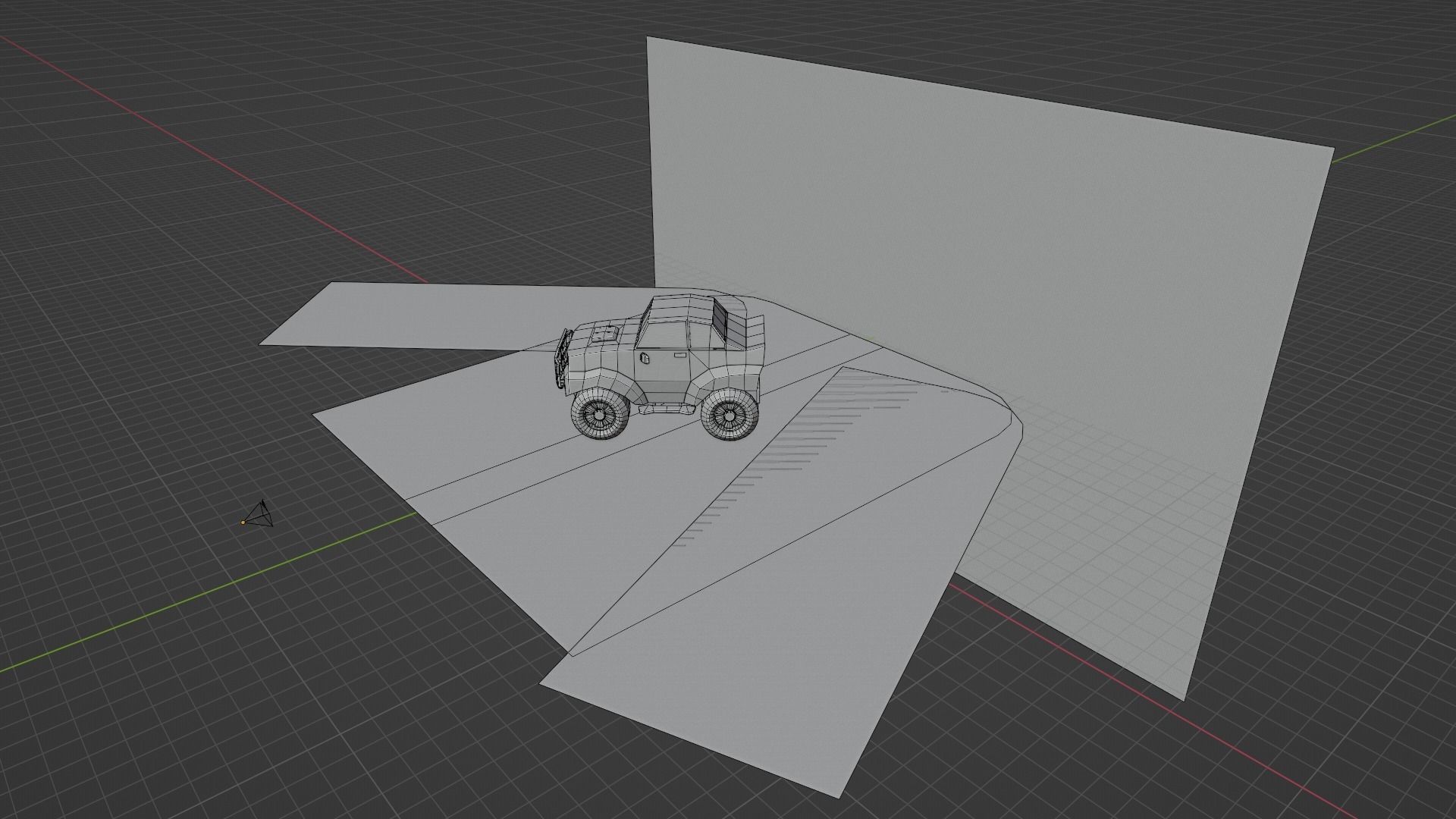 Stylized SUV Car - Low Poly Vehicle Game Asset 3D Model Low-poly 3D model_8