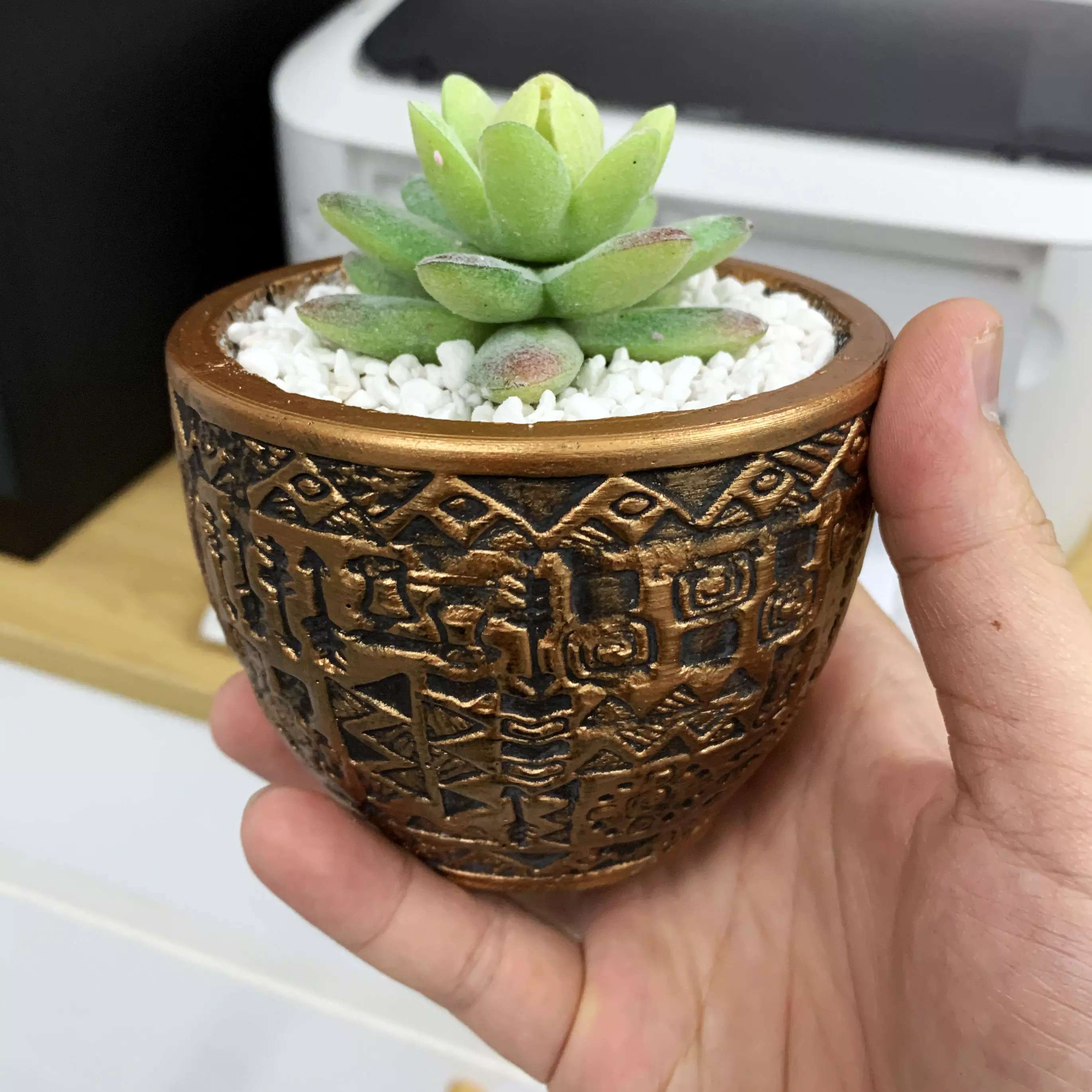Maya Pot - 3D print mold 3D print model_0