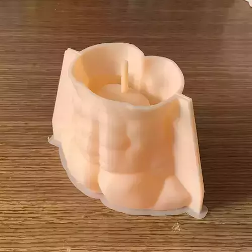 Muscle Body Man Pot mold 3D print model