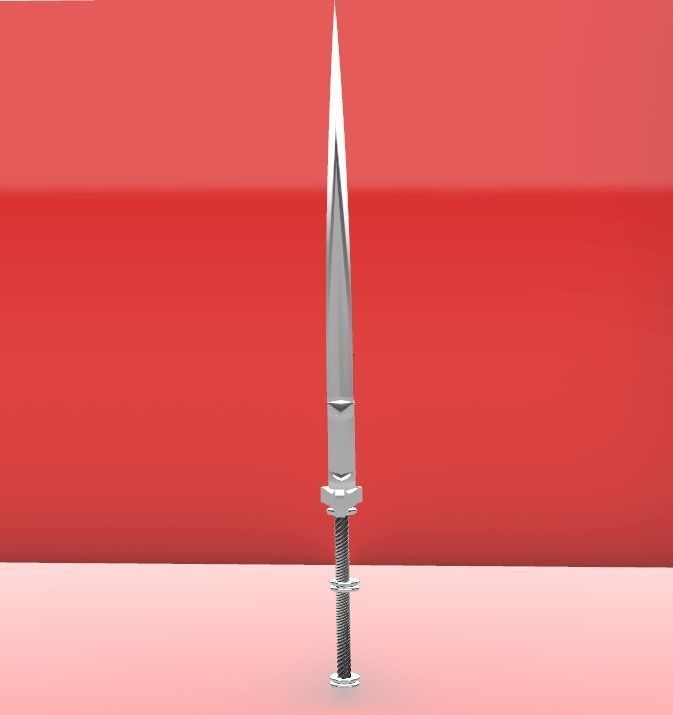 Sword arcade style game 3D printable 3D print model_1