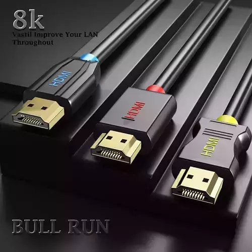 HDMI connector 3D model 3ds max 3D model