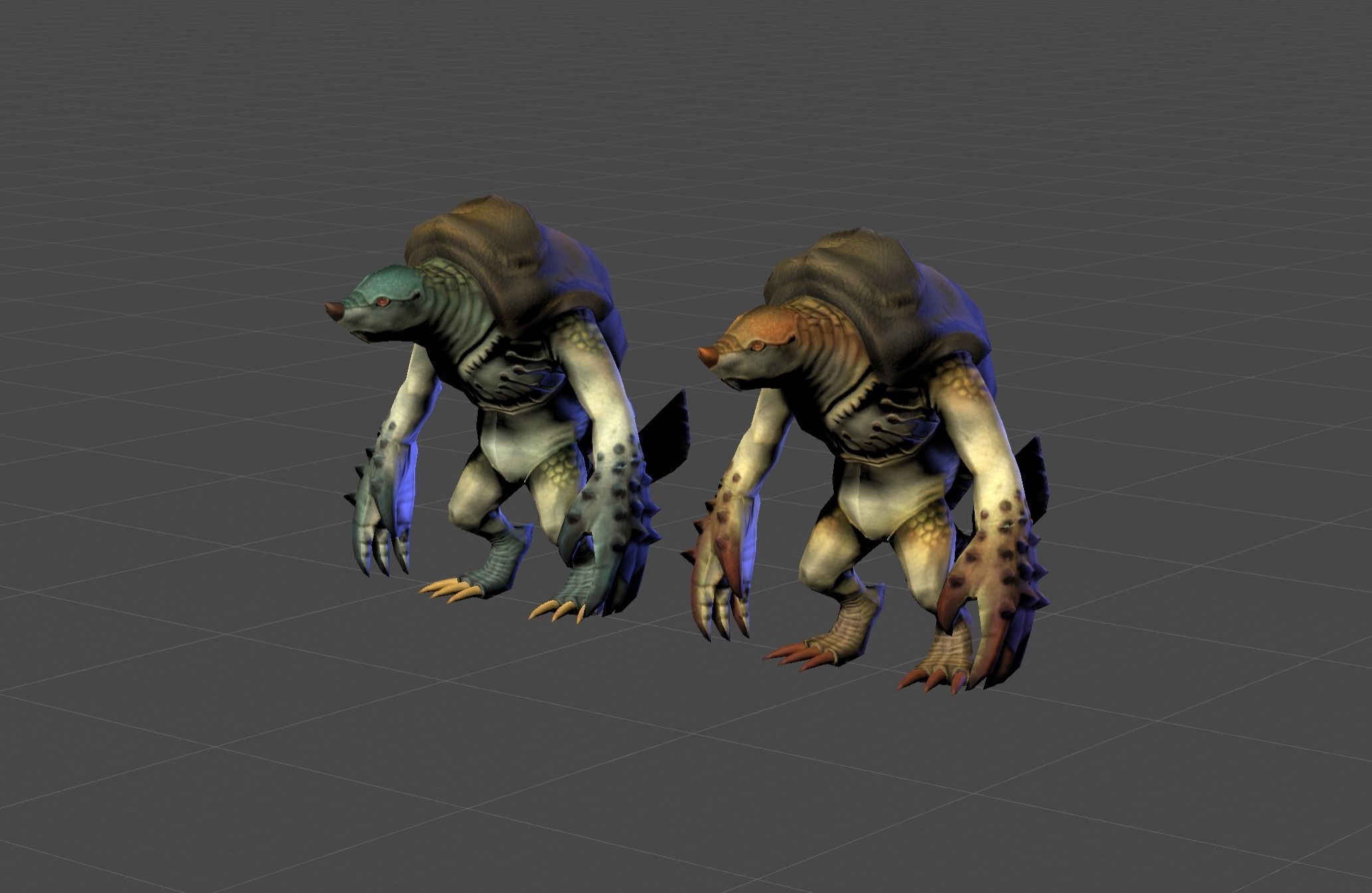 Armadillo Mutant Giant Low-poly 3D model_19