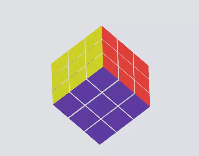 Magic cube low poly 3d model Magic Cube Free low-poly 3D model_0