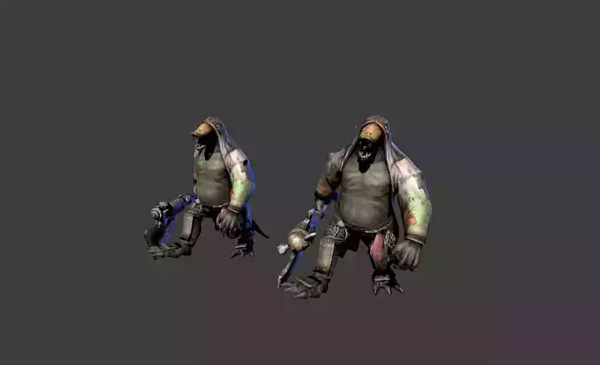 Duck Fighter Warrior 