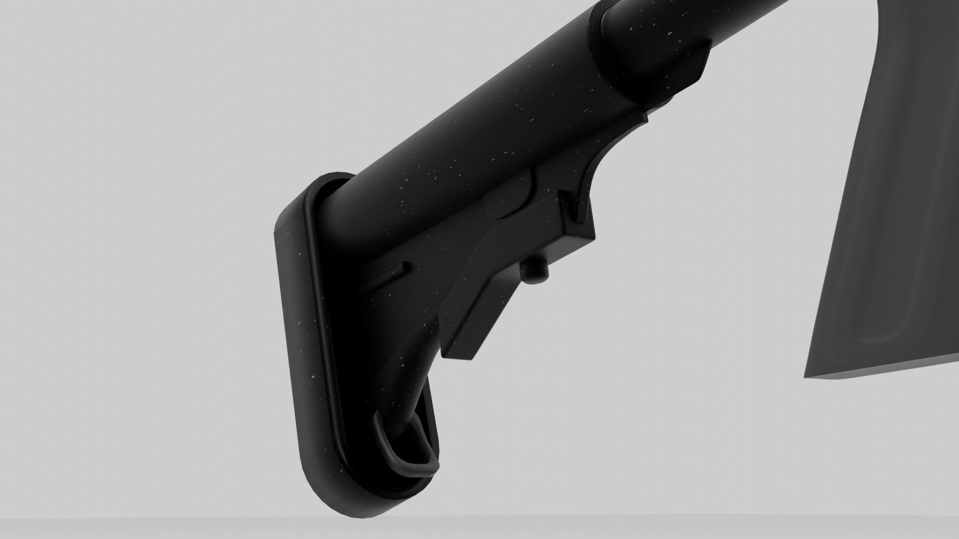 Pump Shotgun 3D model_2