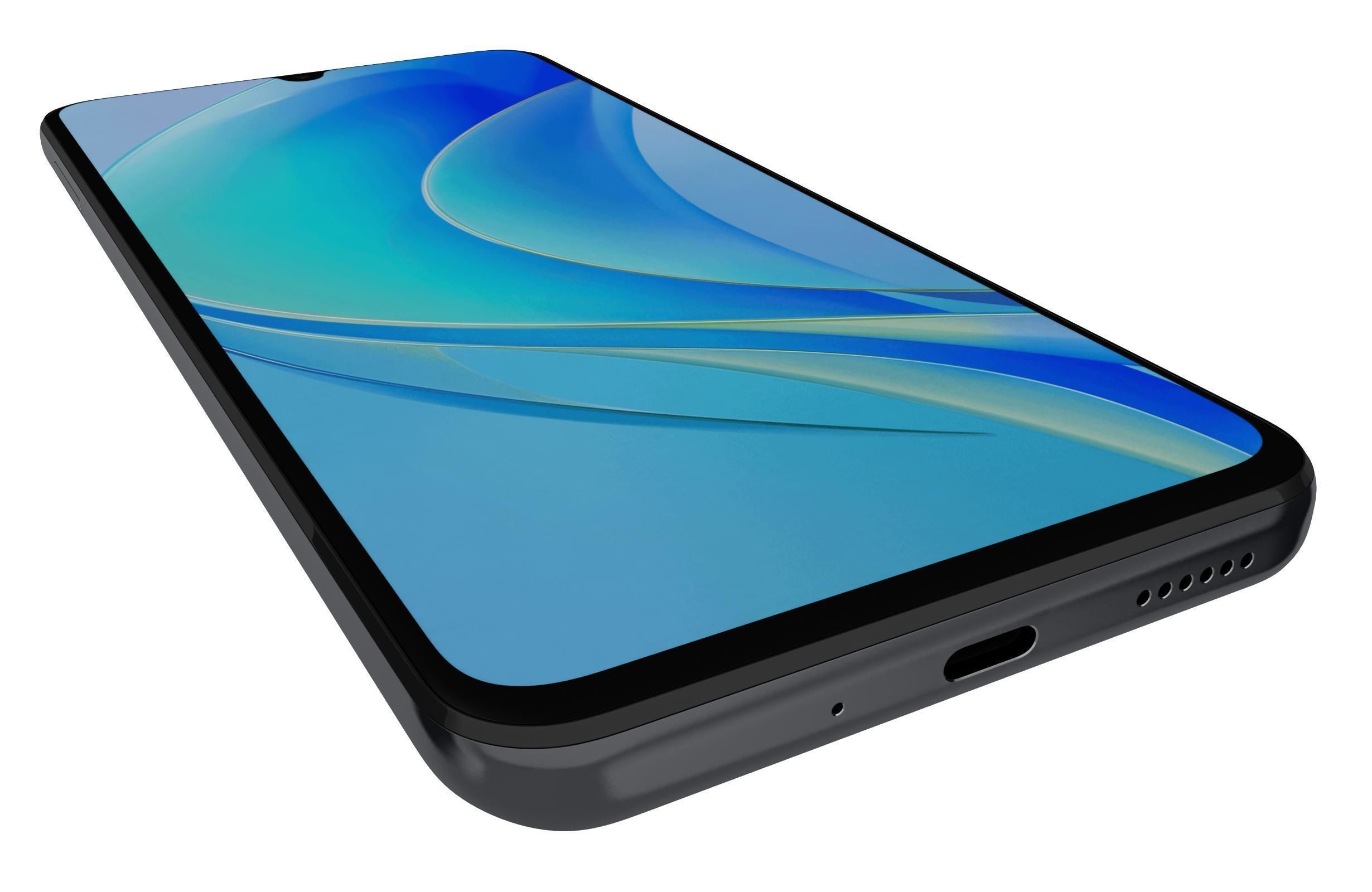 Huawei Nova Y70 Black 3D model_12