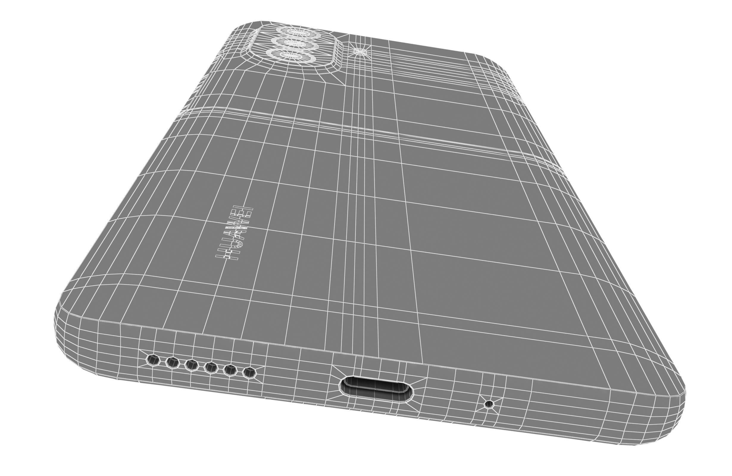 Huawei Nova Y70 Black 3D model_22