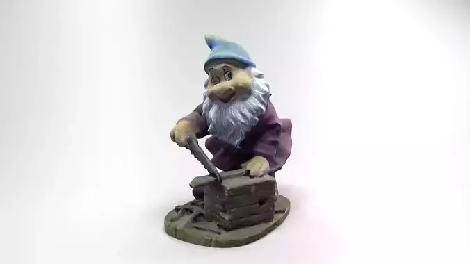 Stylized Character Gnome 02 HP Photoscan