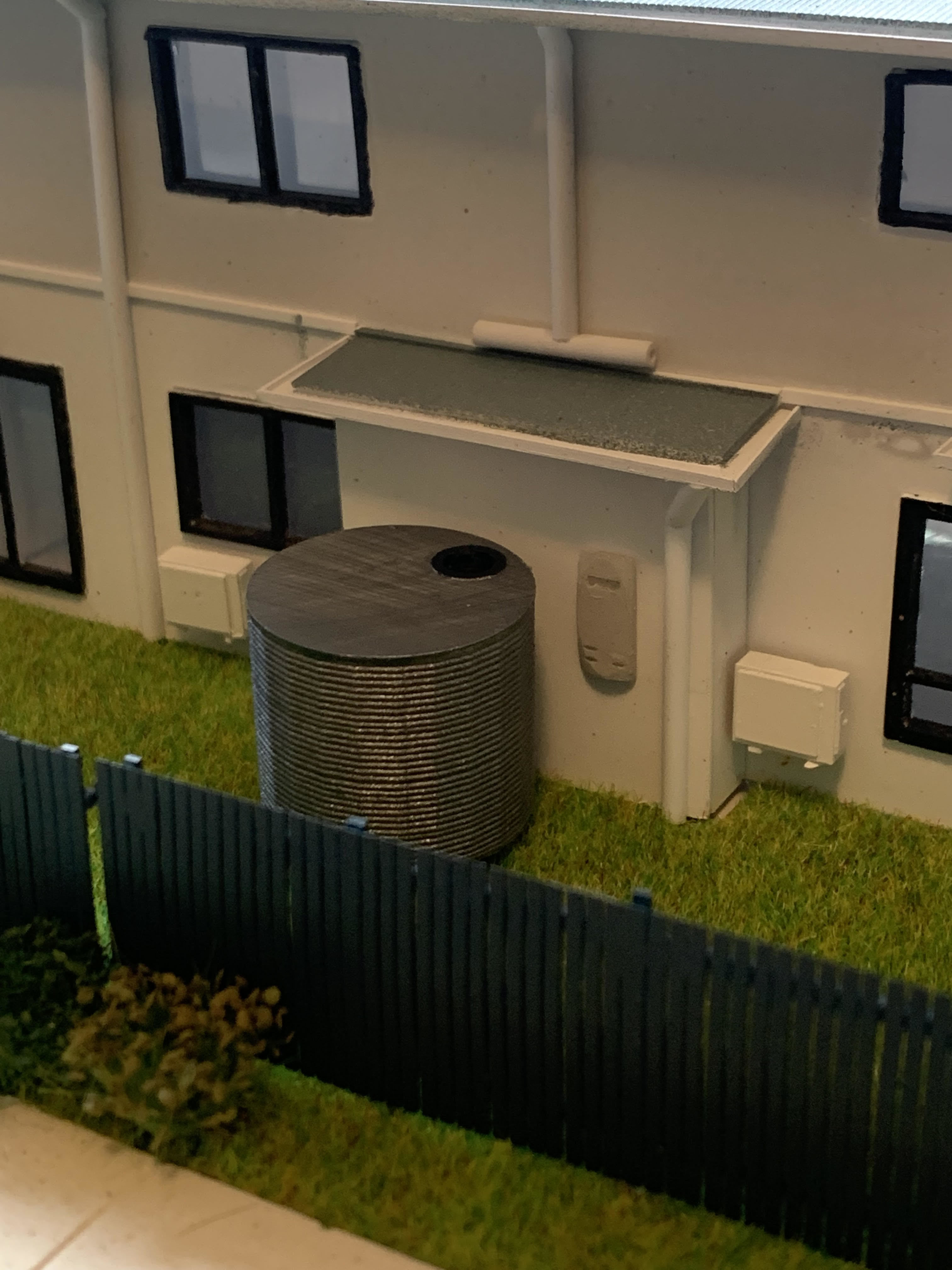 5000LT Tin Water Tank 3D print model