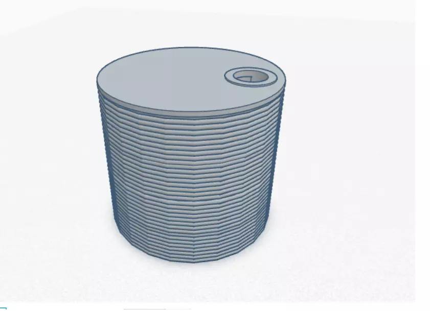 5000LT Tin Water Tank 3D print model