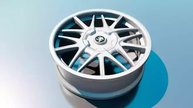 Peugeot Pars or 405 Wheel 3D model