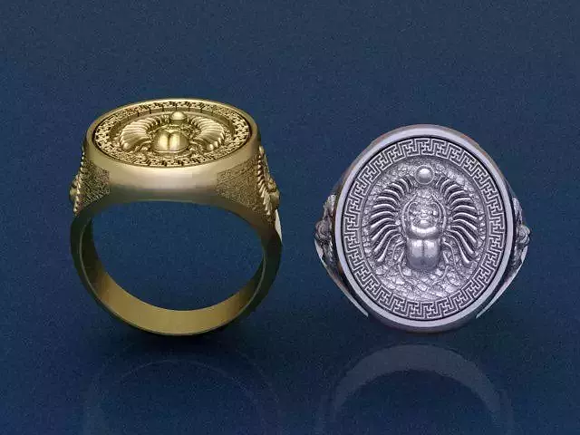 Scarab ring