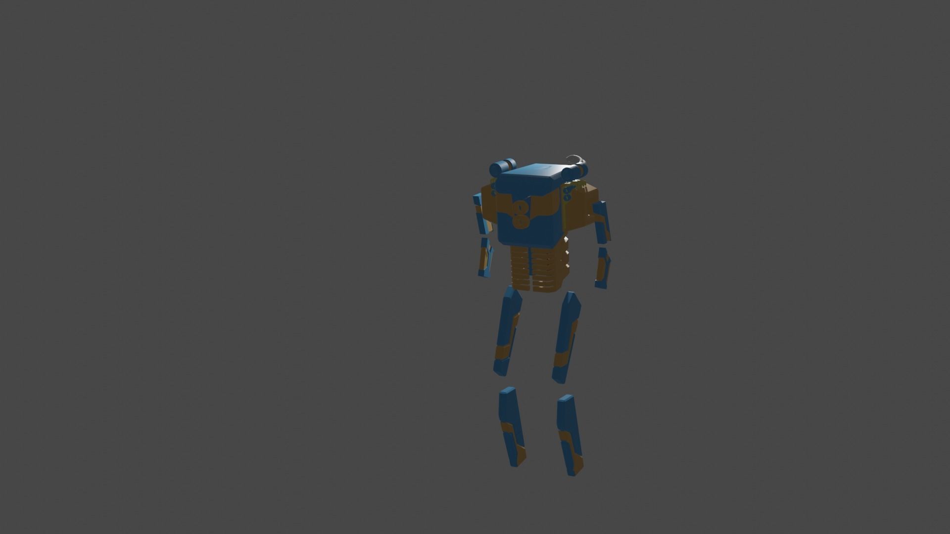 fi-352 robot 3D model_2