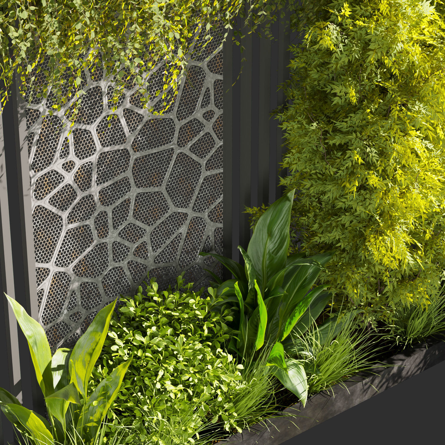 Collection plant vol 379 - Urban environment - 3ds - c4d 3D model_5