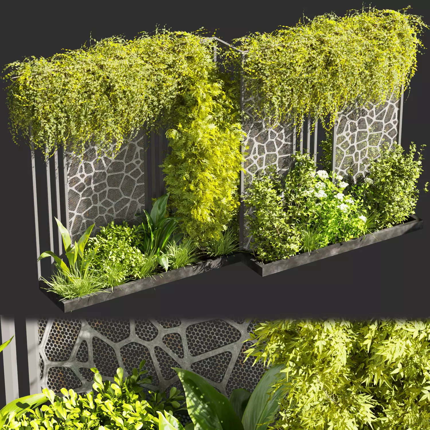 Collection plant vol 379 - Urban environment - 3ds - c4d 3D model_0