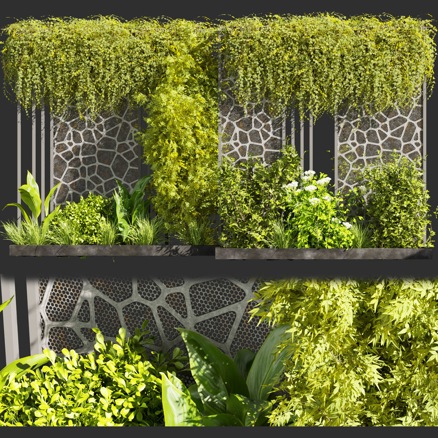 Collection plant vol 379 - Urban environment - 3ds - c4d 3D model_1