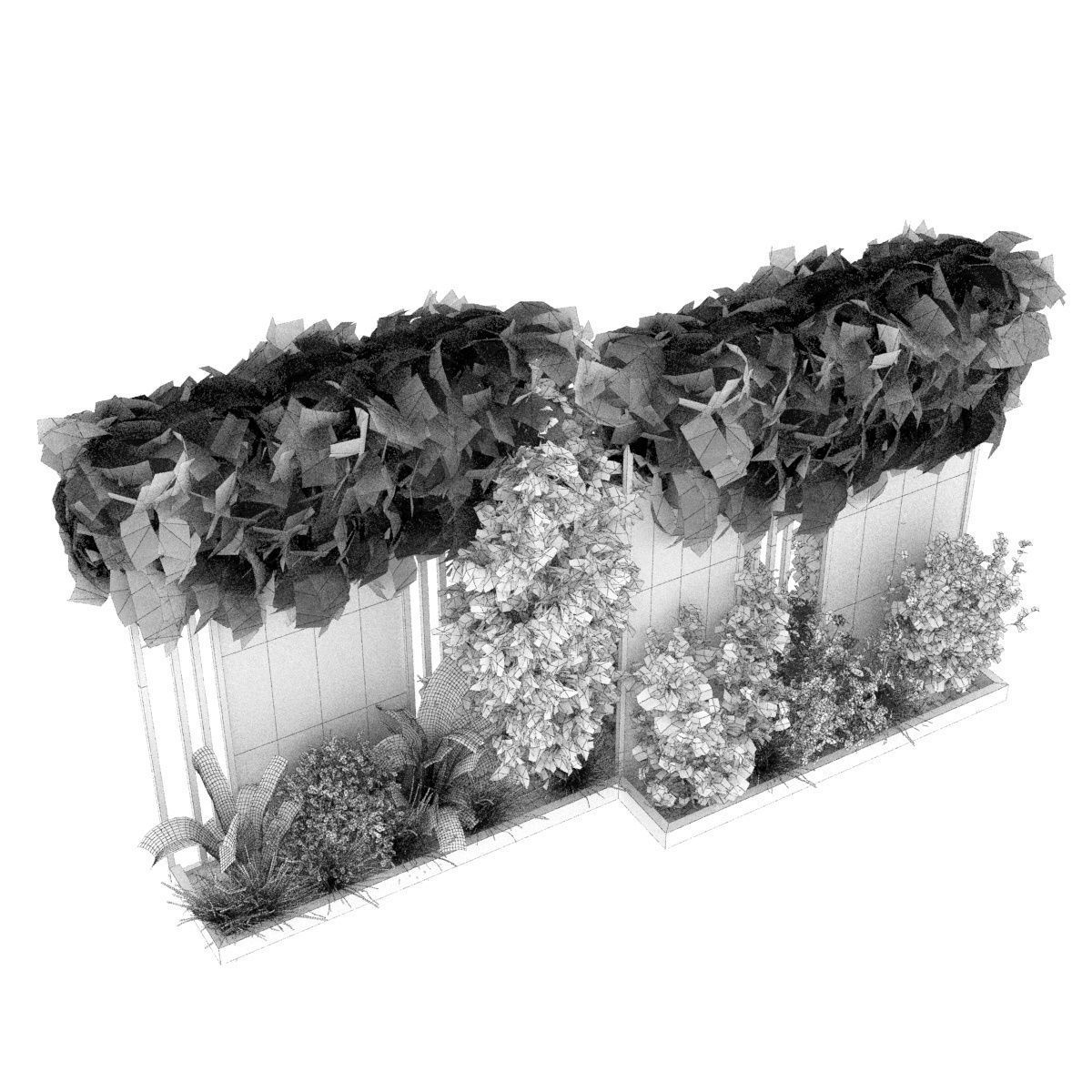 Collection plant vol 379 - Urban environment - 3ds - c4d 3D model_6