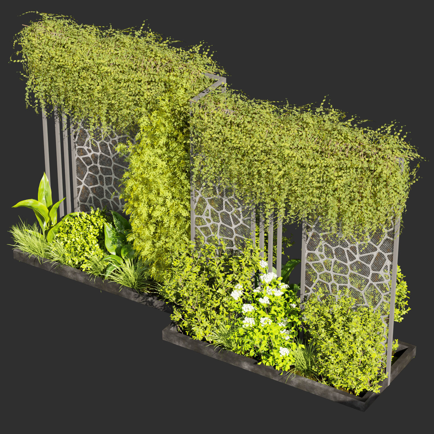 Collection plant vol 379 - Urban environment - 3ds - c4d 3D model_2