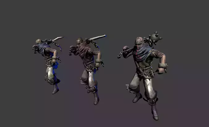 Male Assassin Mutant Dagger 