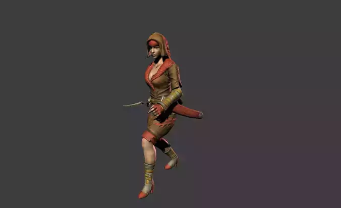 Soldier Female Dagger