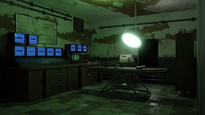 Horror Laboratory 3D model