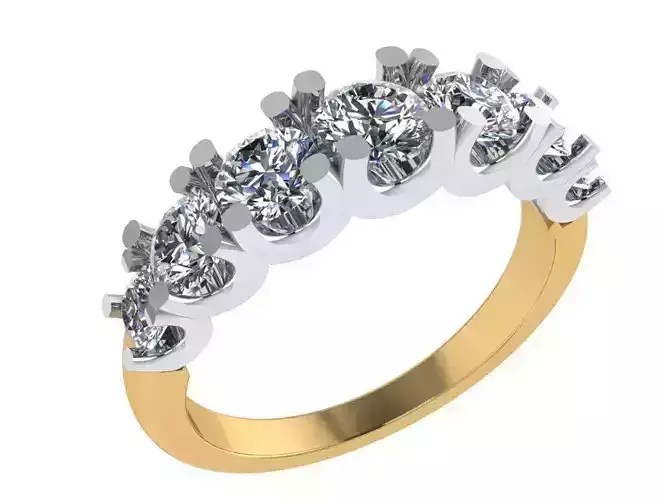 Round Diamond Ring 0558