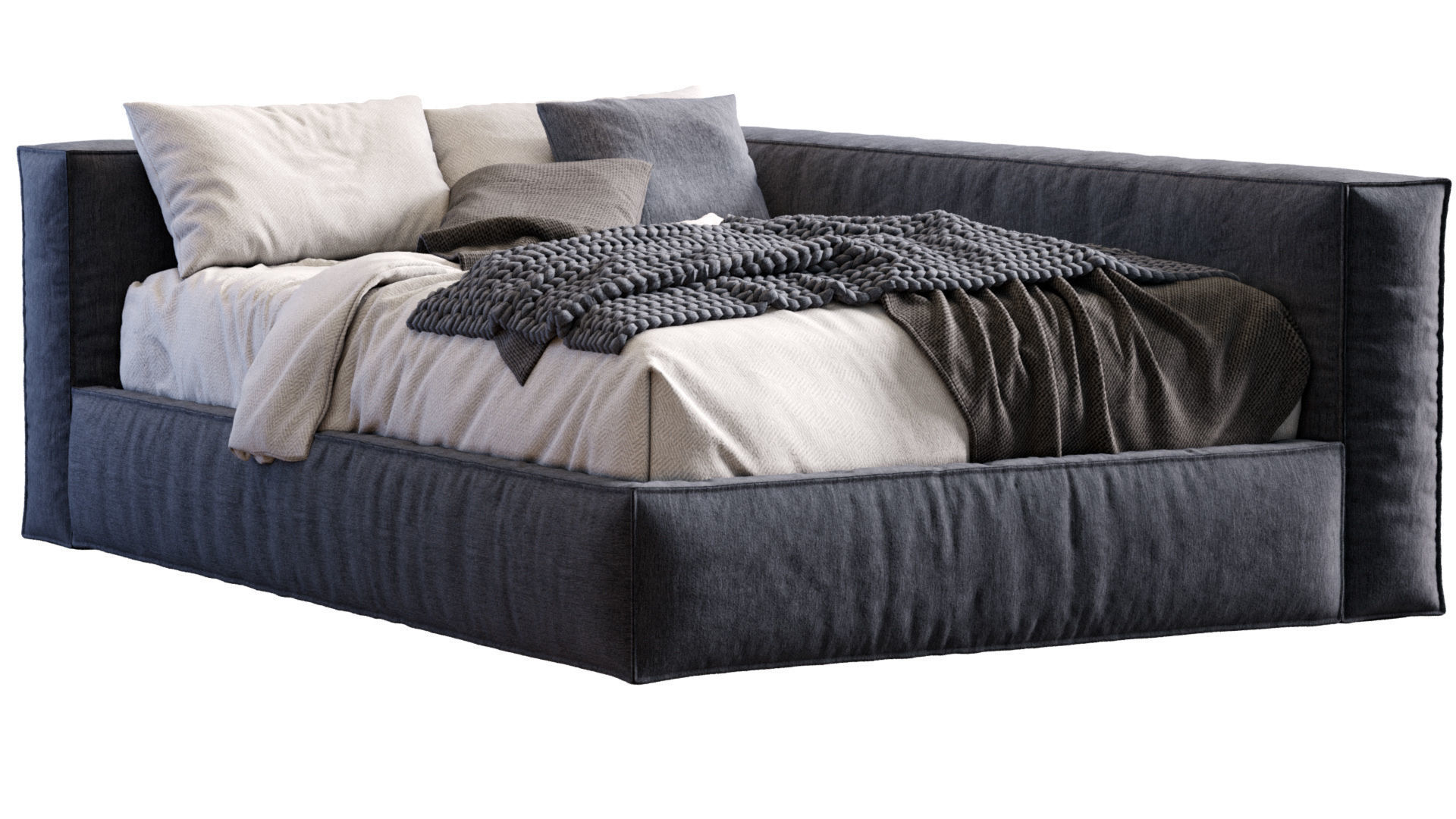 Boca Mini Bed 3D model_8