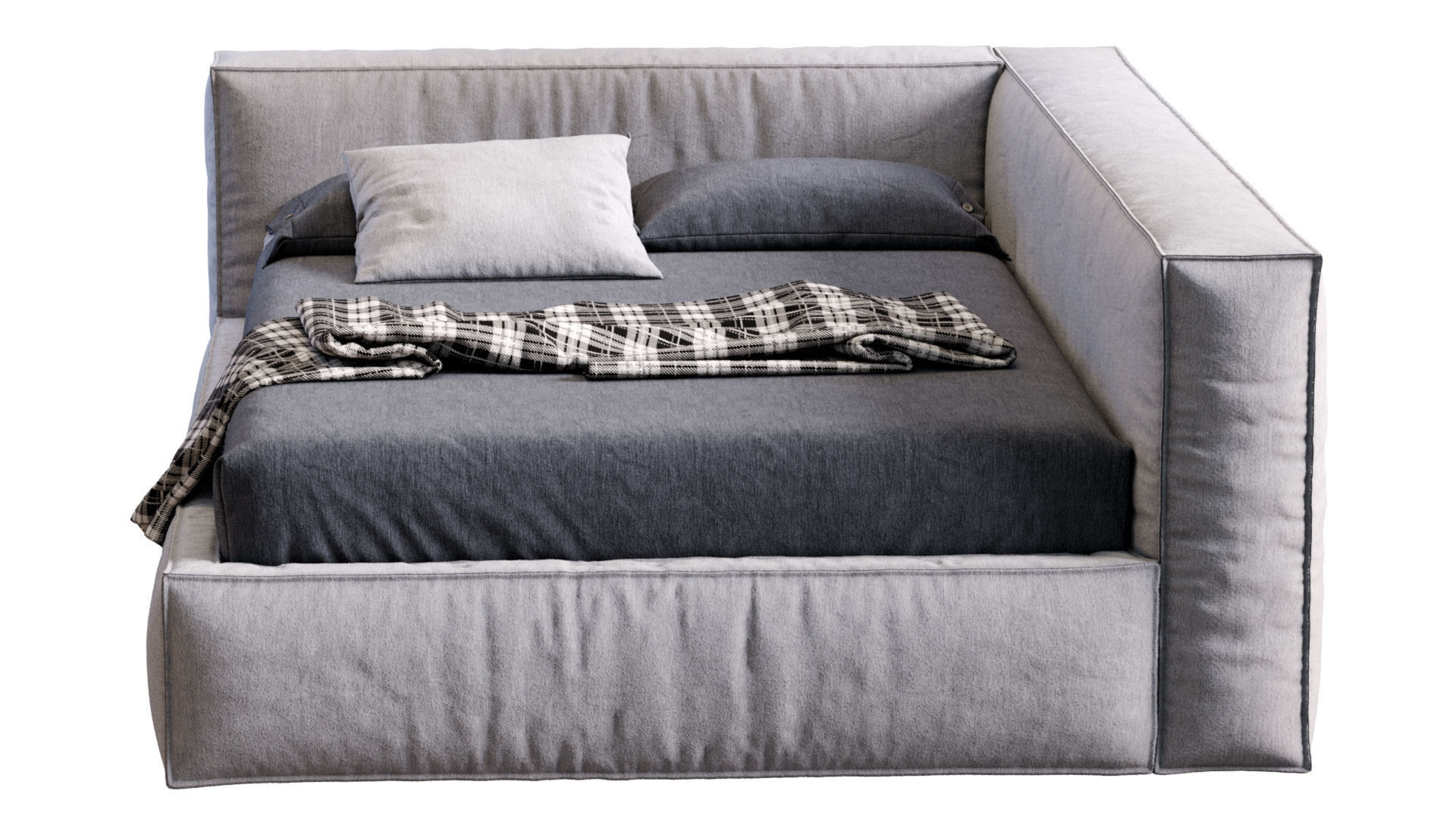 Boca Mini Bed 3D model_2