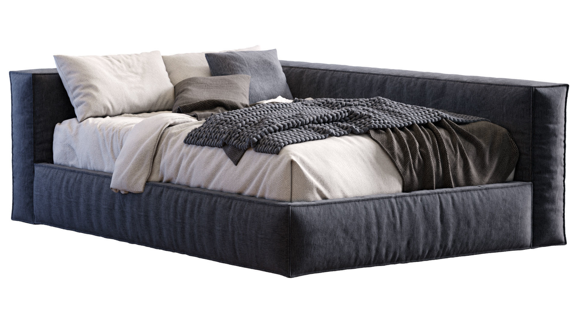 Boca Mini Bed 3D model_6